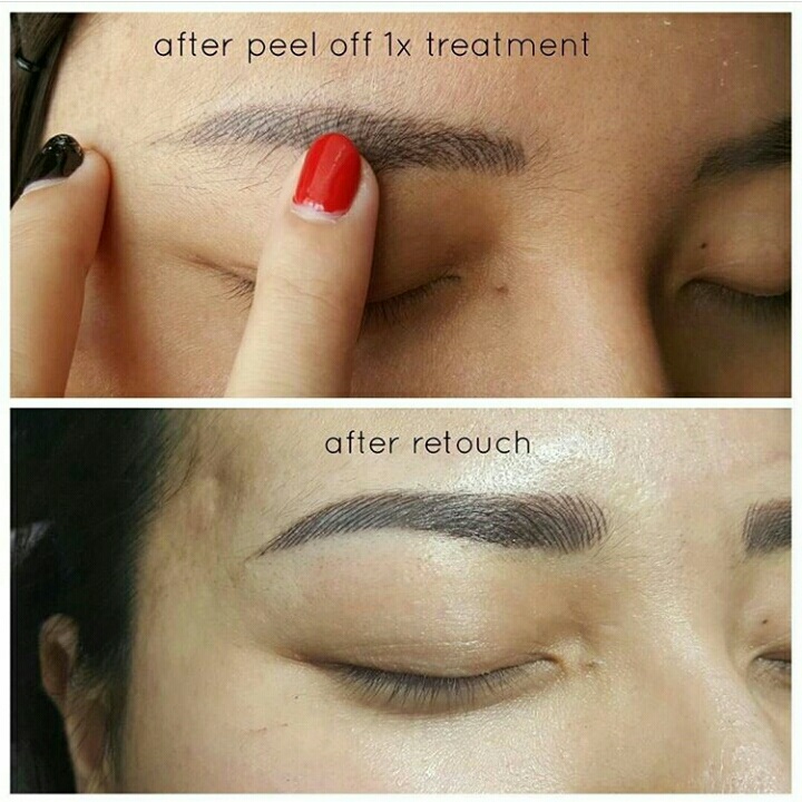 After 1x Treatment Sulam Alis 4 Dimensi 16 Mei 2016