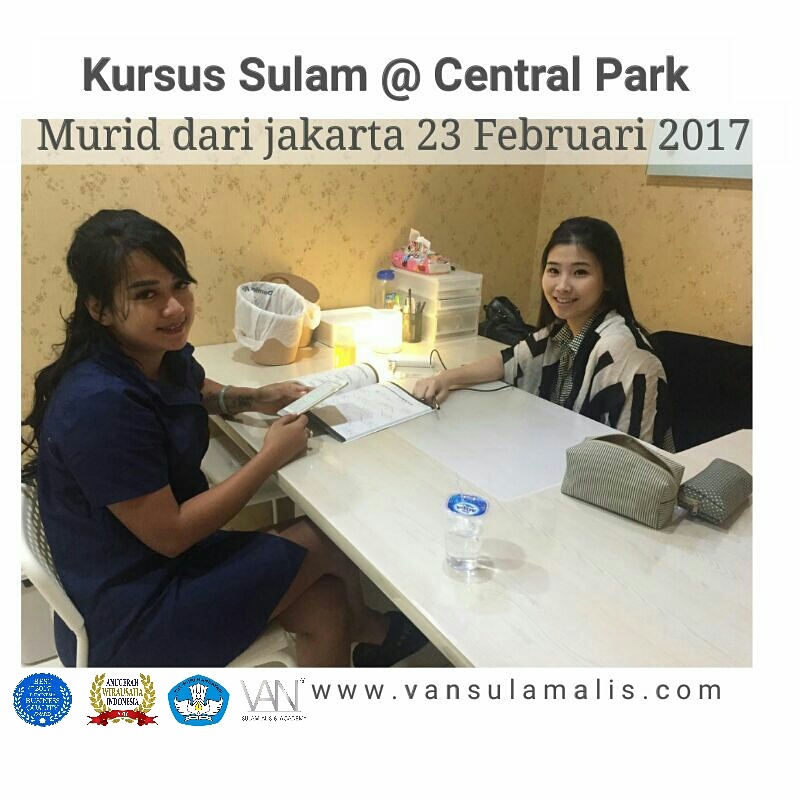 Kursus Sulam di Central Park 23 FEBRUARI 2017