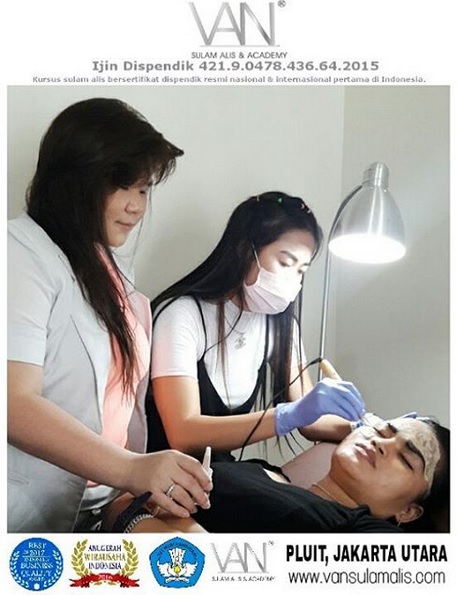 Kelas Sulam BB Glow di Pluit Jakarta Utara 19 maret 2017