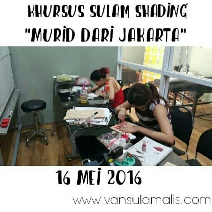 Kursus Sulam 16 Mei 2016