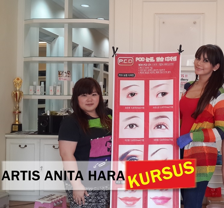 Kursus Sulam Alis artis “Anita Hara”