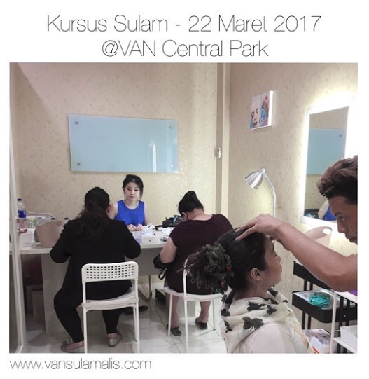 Kursus Sulam di central Park 22 Maret 2017
