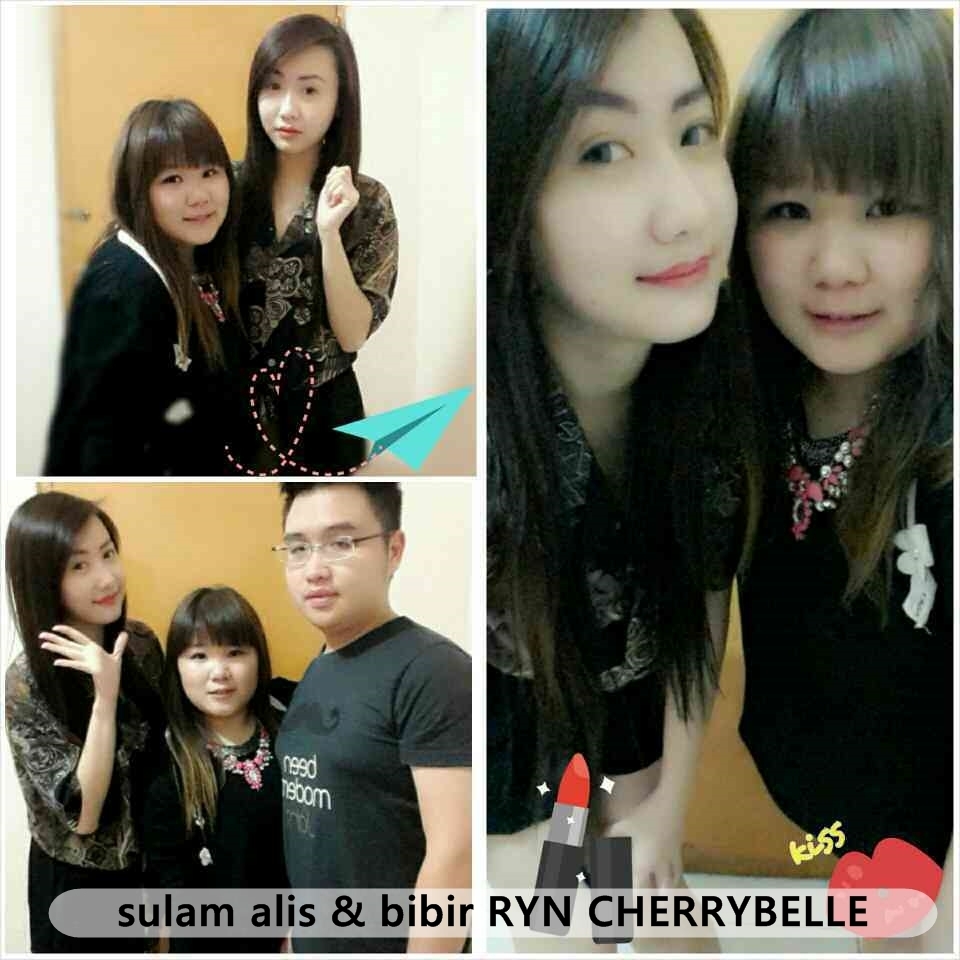 SULAM ALIS & BIBIR ARTIS RYN "CHERRY BELLE"