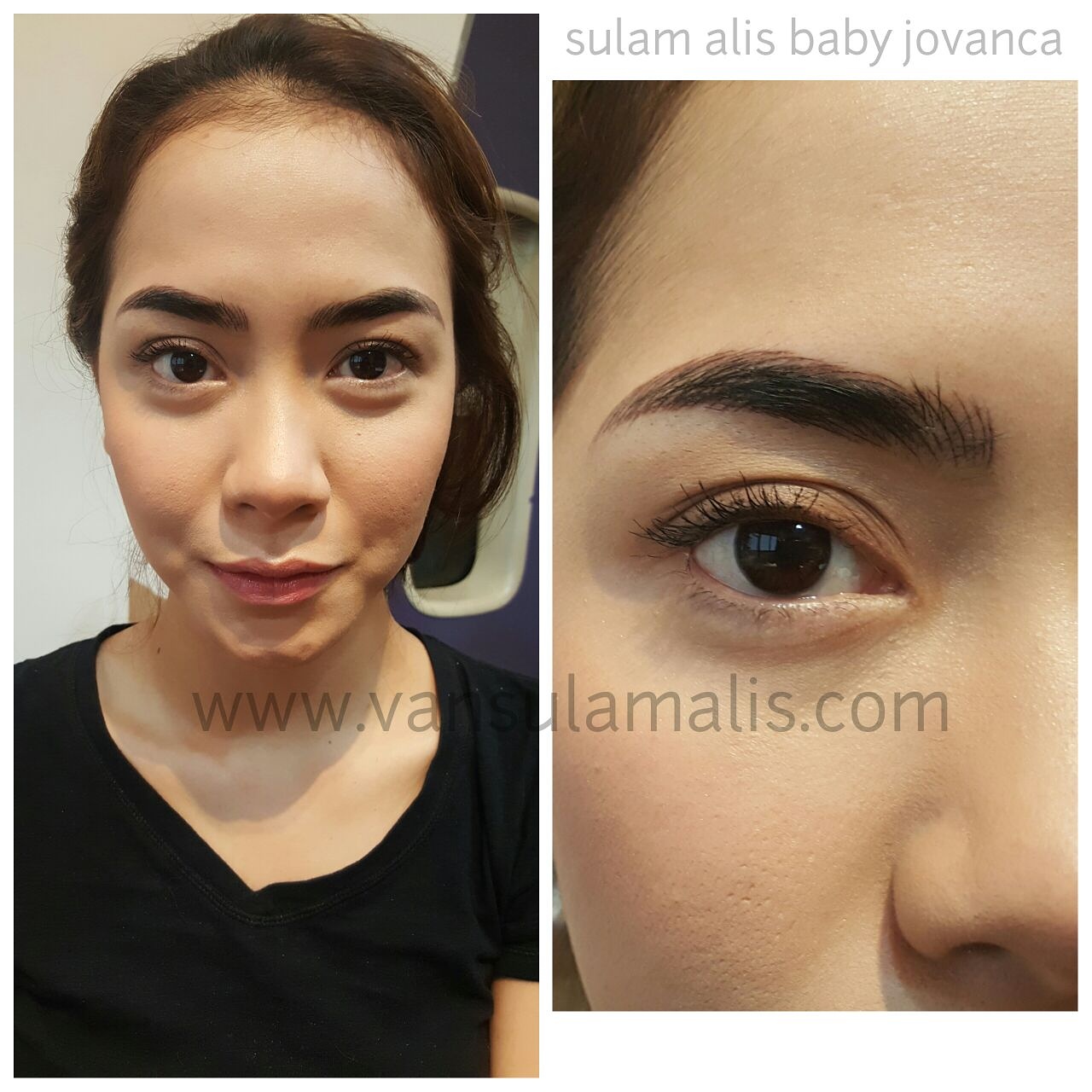 Sulam Alis artis Baby Jovanca “Pemain OKJEK NETTV” 10 September 2016