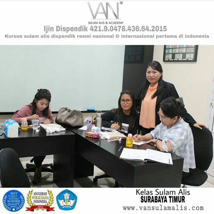 Kelas Sulam Alis di Surabaya Timur 3 April 2017