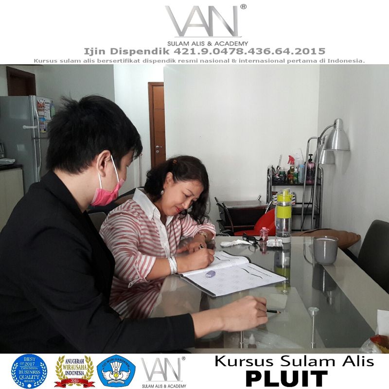 Kursus Sulam Alis di Pluit 21 April 2017