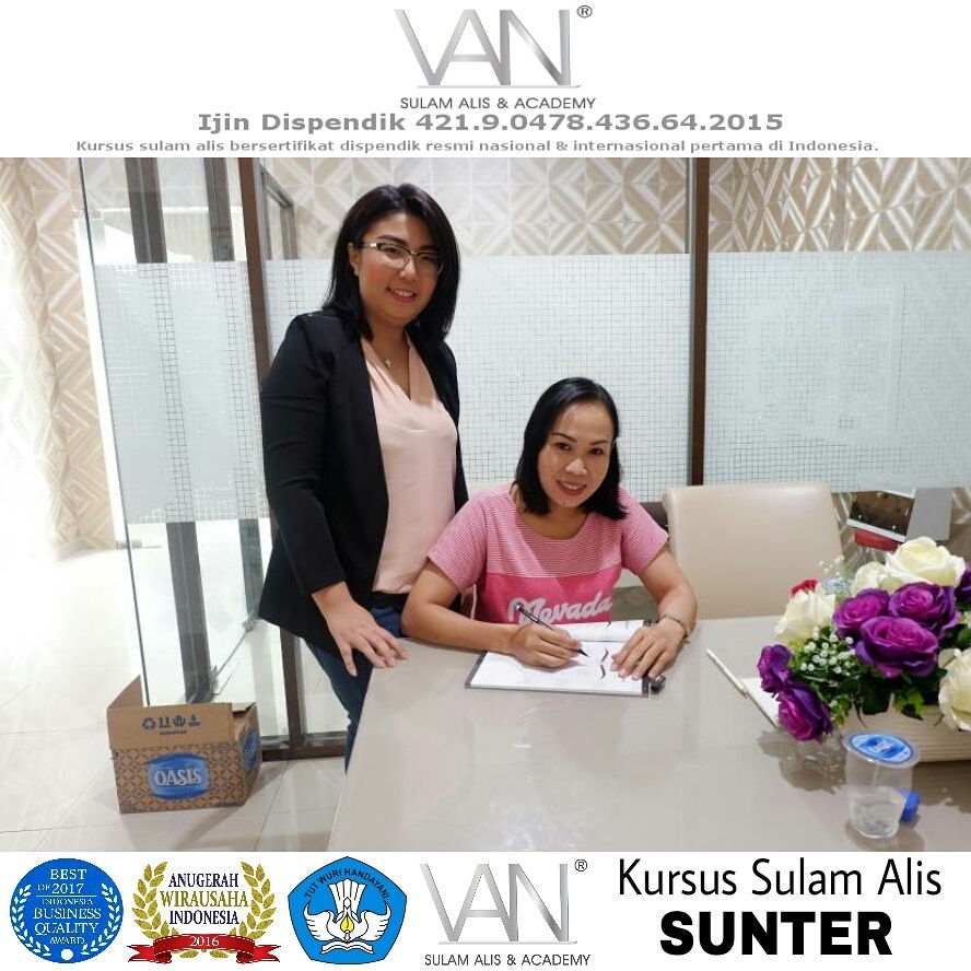 Kursus Sulam Alis di Sunter