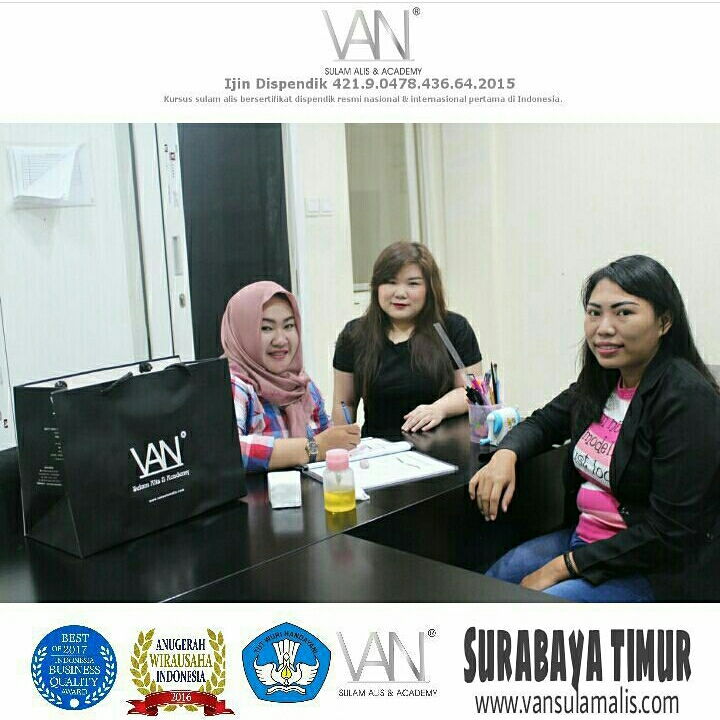 Kursus Sulam Alis di Surabaya Timur 29 Maret 2017