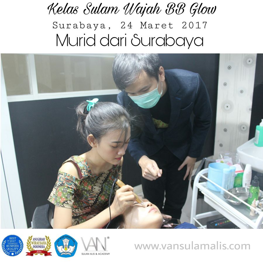 Kursus Sulam BB Glow di Surabaya Timur 24 Maret 2017