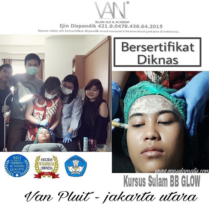 Kursus Sulam Wajah BB Glow di Pluit, Jakarta Utara 2 April 2017