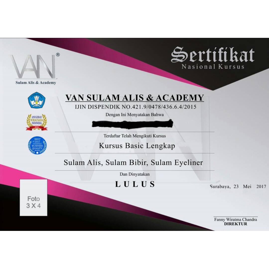 harga gading kelapa sulam alis Technique) Kursus  (Microblading Sulam VAN Sulam Satuan