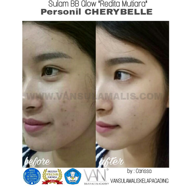 Sulam Wajah BB Glow Artis Redita Mutiara Personil Cherry Belle