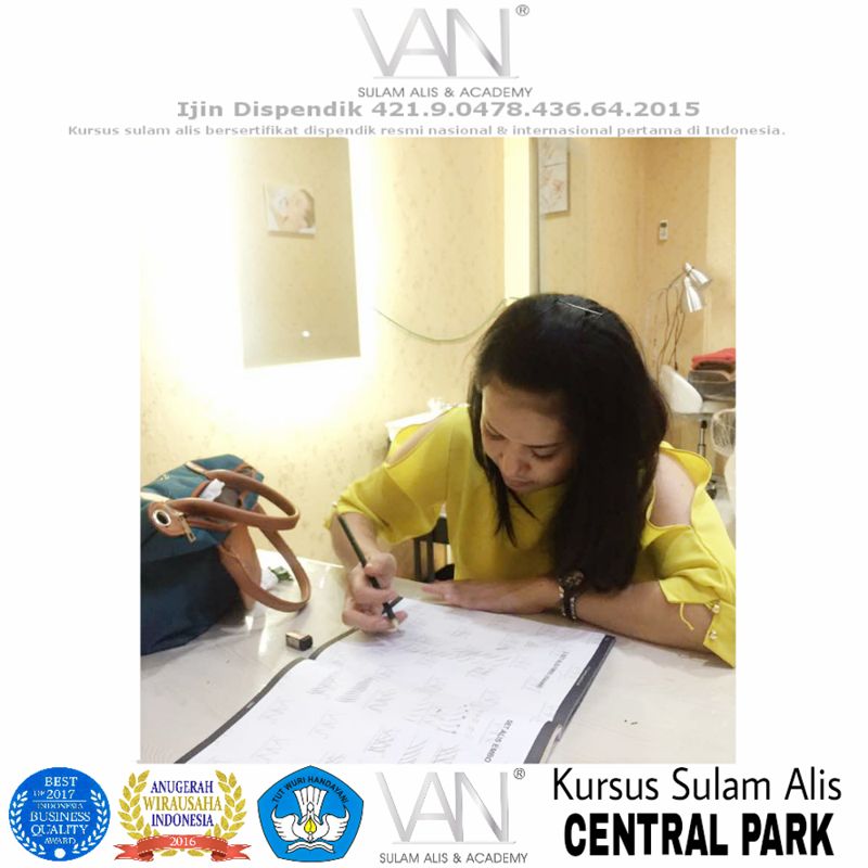 Kursus Sulam Alis di Central Park 12 Mei 2017