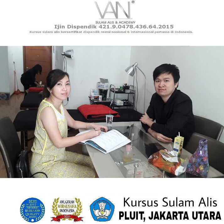 Kursus Sulam Alis di Pluit 22 Mei 2017