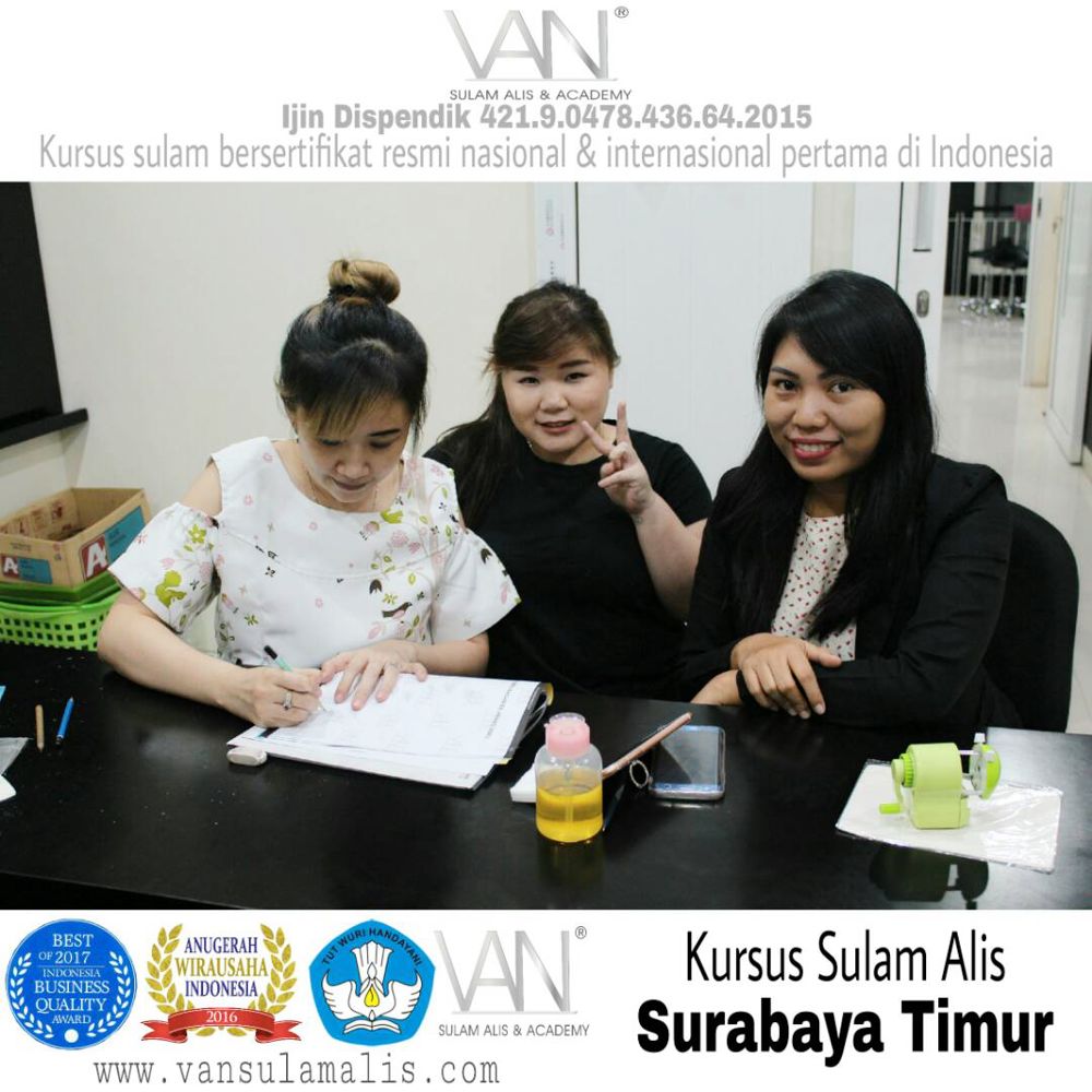 Kursus Sulam Alis di Surabaya Timur 12 Mei 2017
