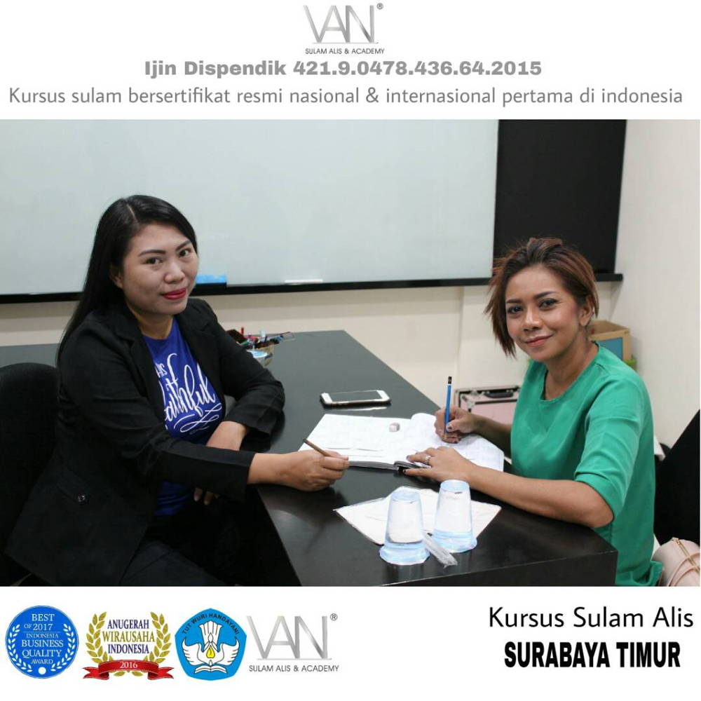 Kursus Sulam Alis di Surabaya Timur 18 Mei 2017