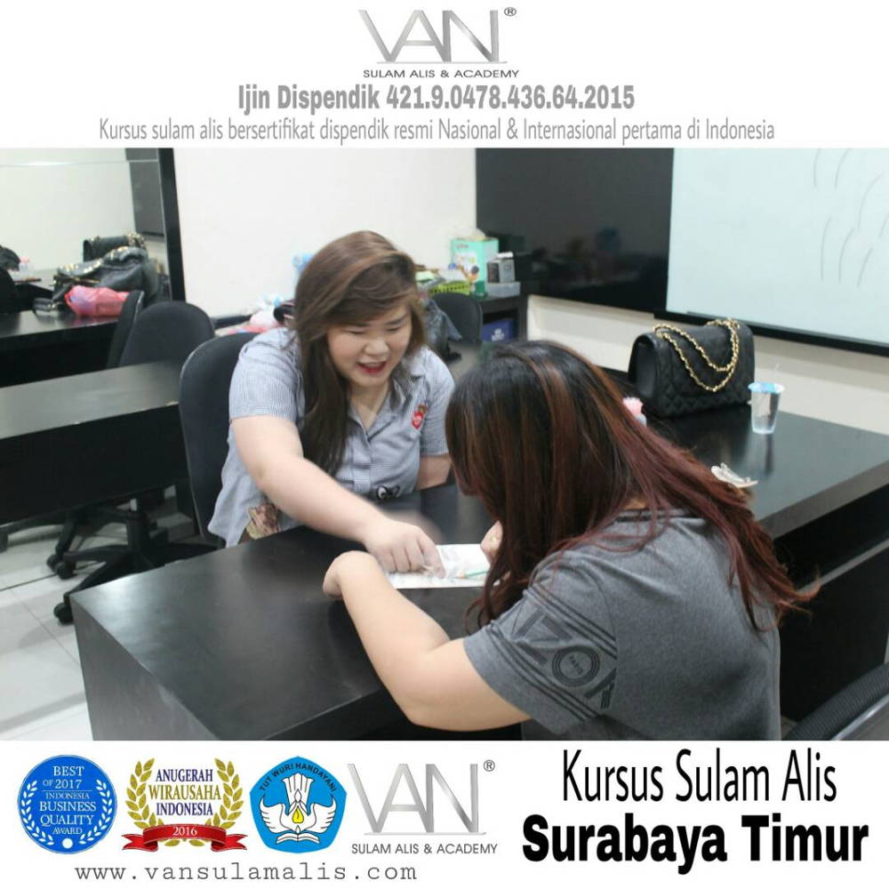 Kursus Sulam Alis di Surabaya Timur 2 Mei 2017