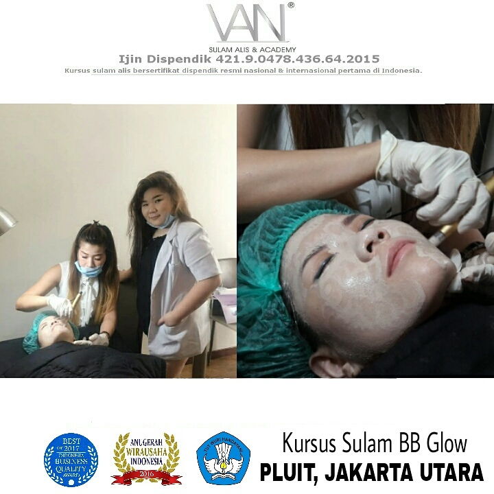Kursus Sulam BB Glow di Pluit 18 Mei 2017