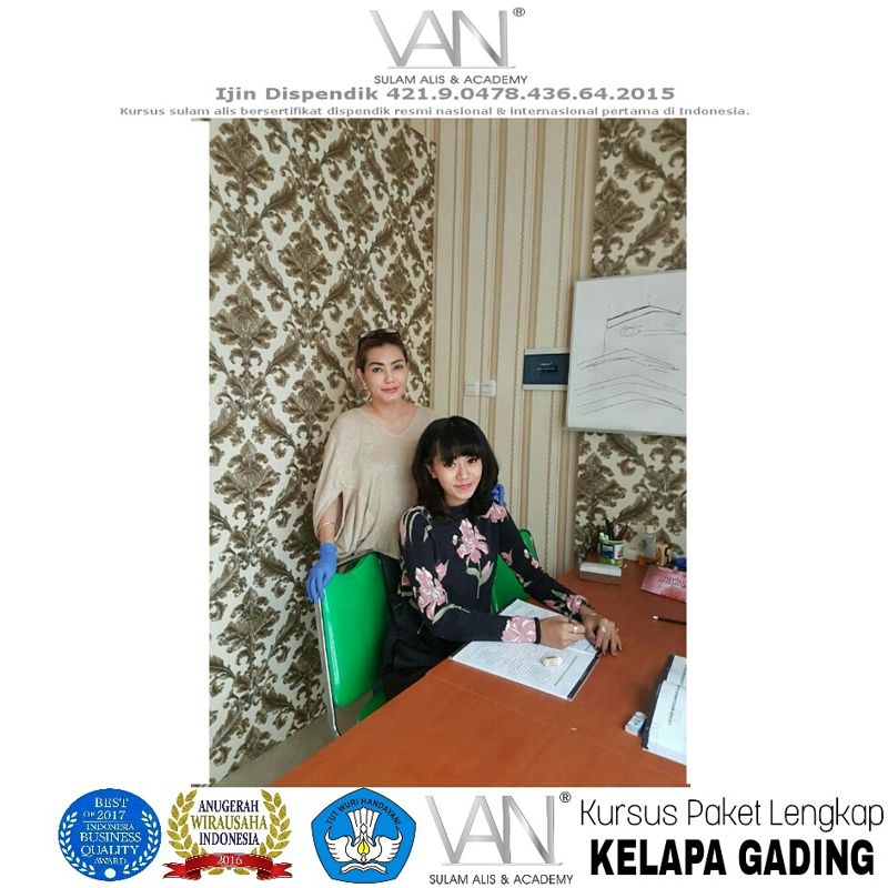 Kursus Sulam Paket Lengkap di Kelapa Gading 11 Mei 2017