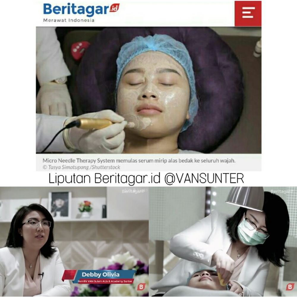 Liputan BB Glow @Beritagar.id di Van Sulam Alis SUNTER