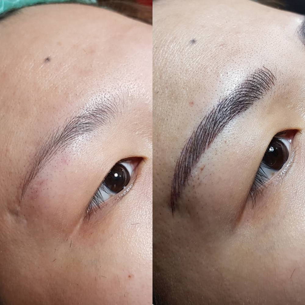 Sulam Alis 6 Dimensi di Pluit Jakarta Utara 20 Mei 2017