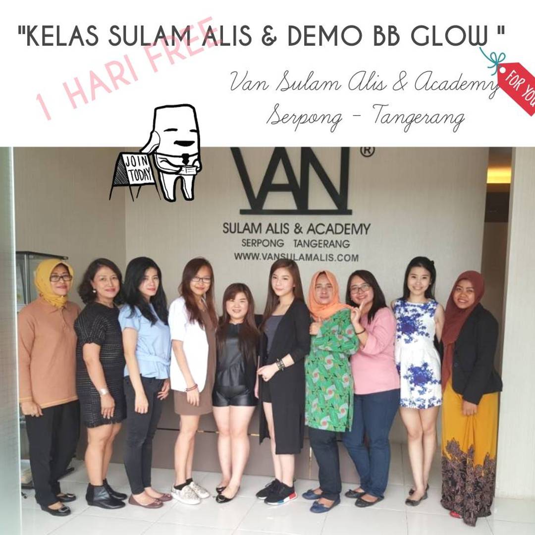 Kelas Sulam BB GLow FREE SEHARI di Gading Serpong