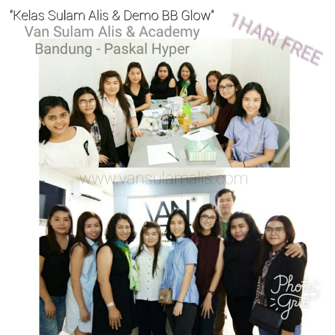 Kelas Sulam BB Glow FREE SEHARI di Bandung