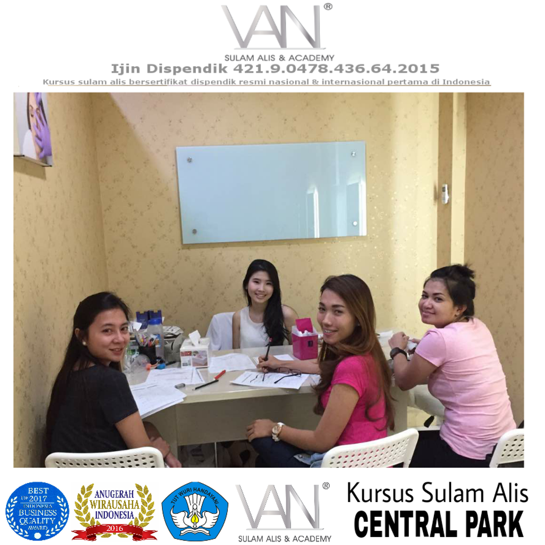 Kursus Sulam Alis di Central Park 24 Mei 2017