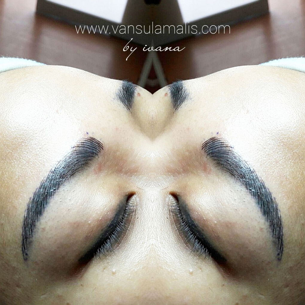 Hasil Sulam Alis 6 Dimensi di Ponorogo