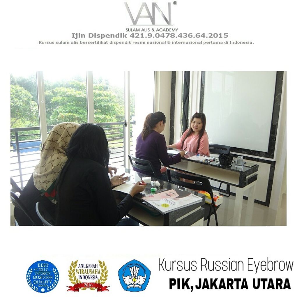 Kursus Russian Eyebrow di Pik Jakarta Utara