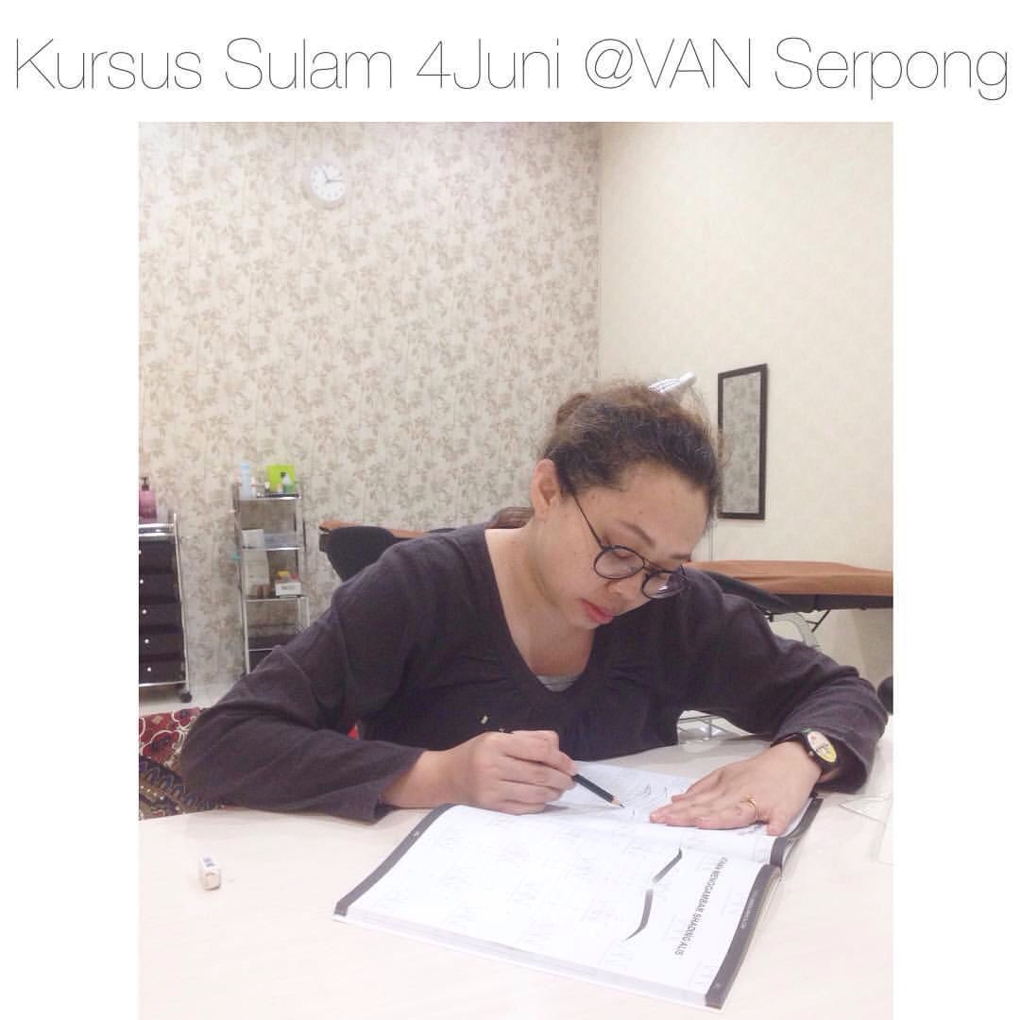Kursus Sulam Alis di Serpong 4 Juni 2017