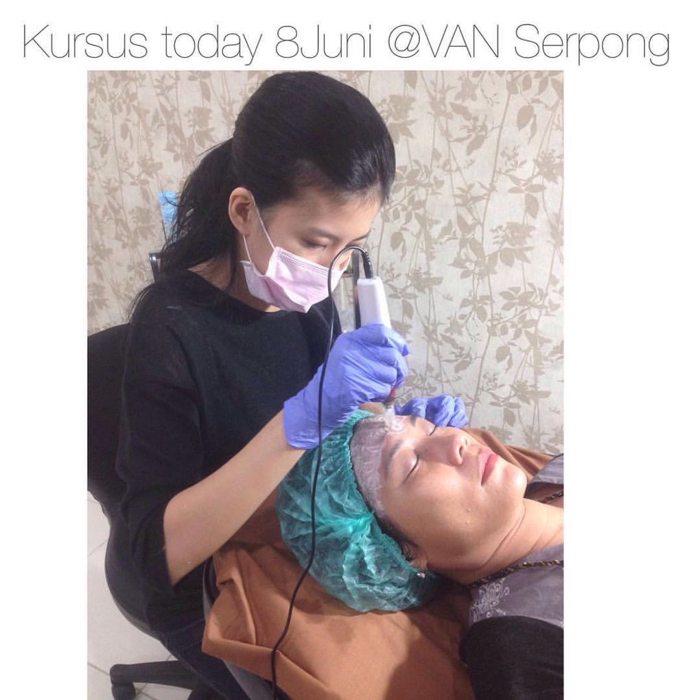 Kursus Sulam BB Glow di Serpong 8 Juni 2017