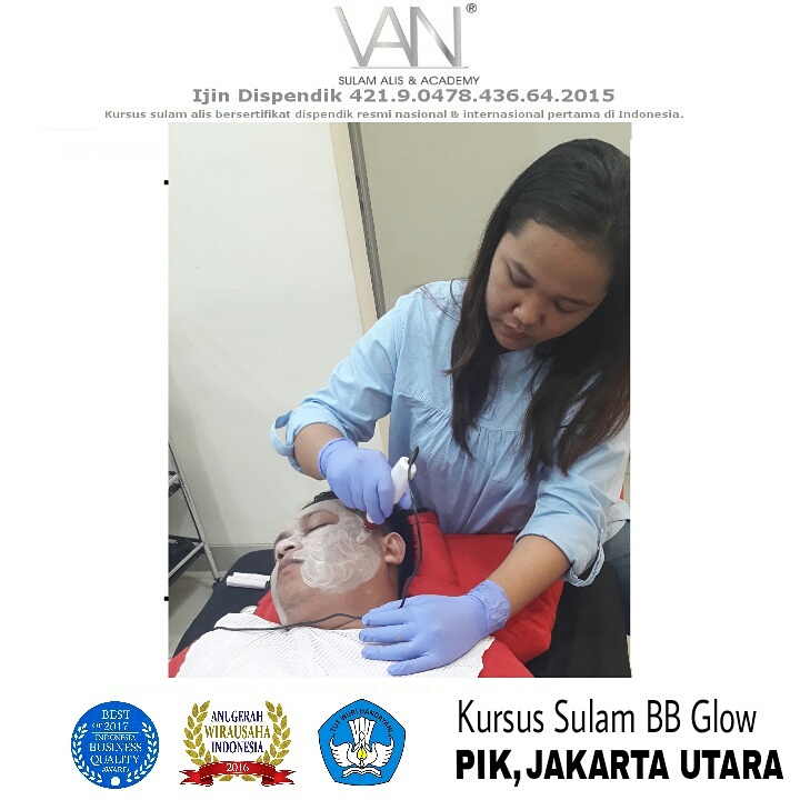 Kursus Sulam Wajah BB Glow di Pik