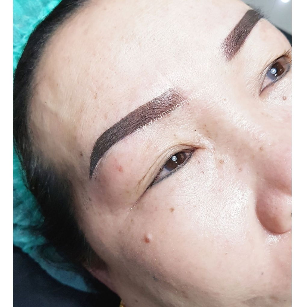 Sulam Alis Mix Shading di Surabaya Timur