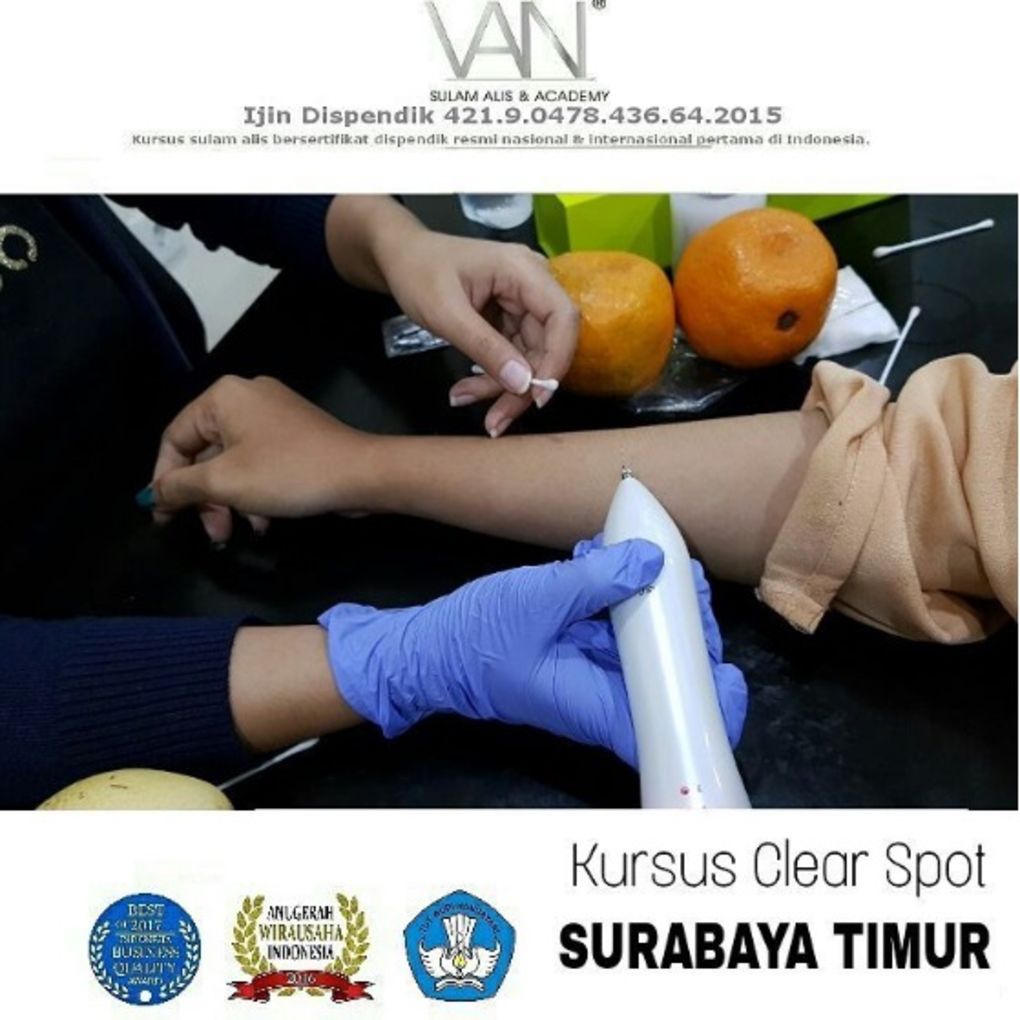 Kursus Clear Spot di Surabaya 29 Juli 2017