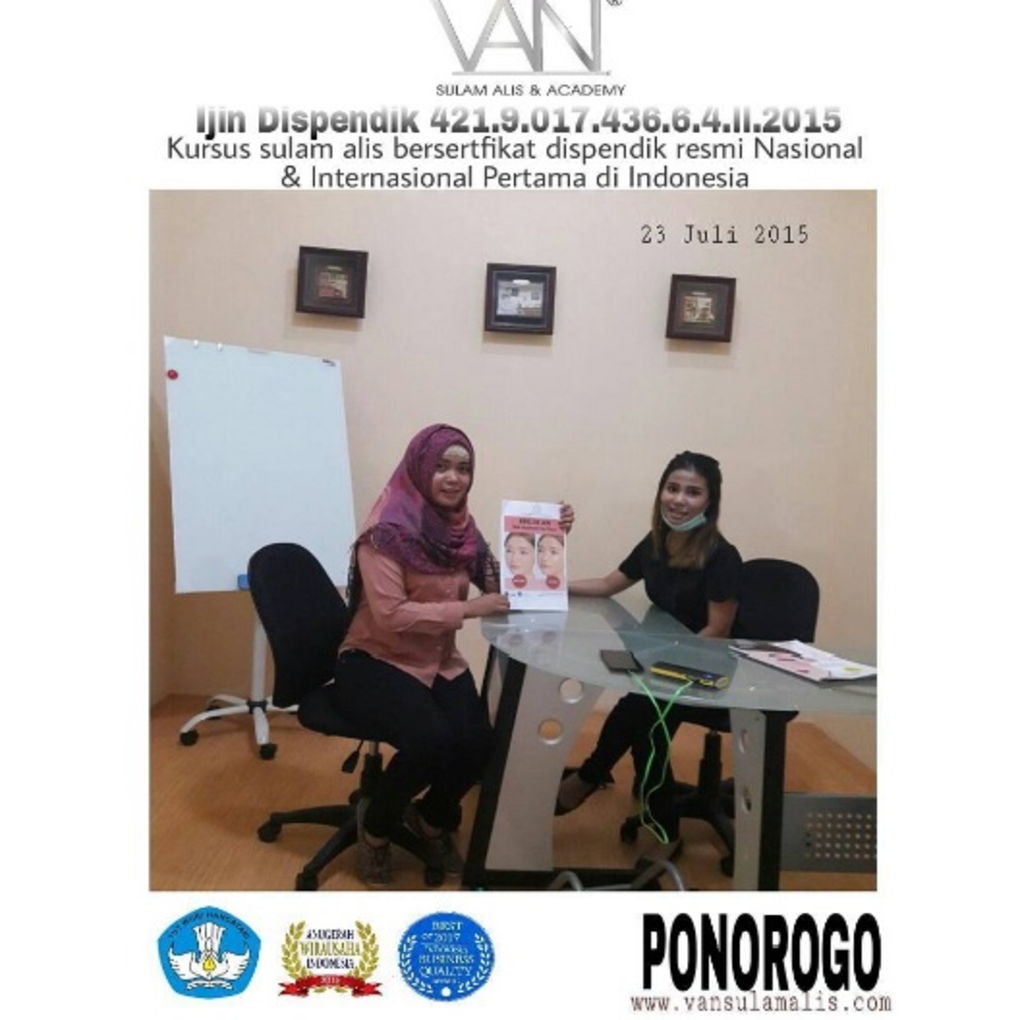 Kursus Sulam BB Glow di Ponorogo