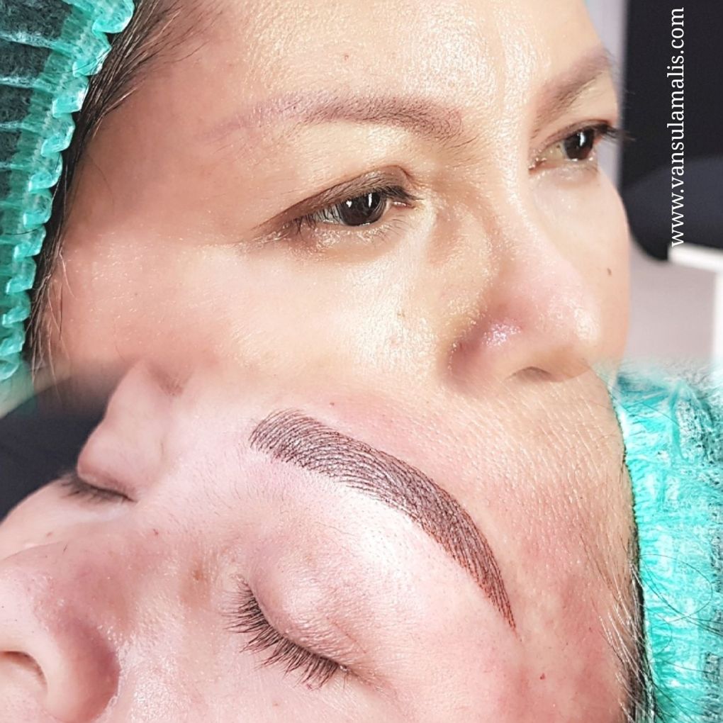 Hasil Sulam Alis Dimensi