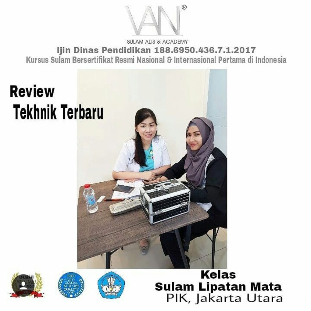 Kelas Sulam Lipatan Mata 21 November 2017