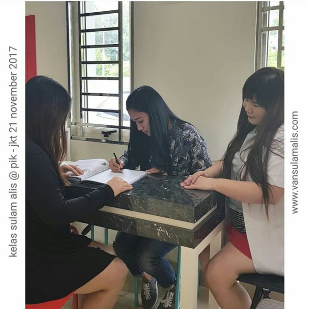 Kursus Sulam ALis 21 November 2017