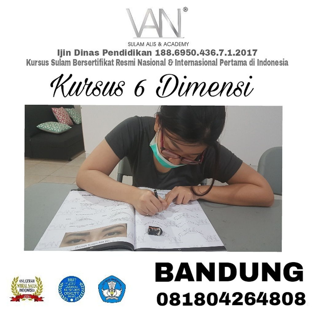 Kursus Sulam Alis 6 Dimensi