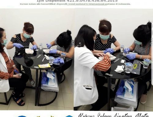 Kursus Sulam Lipatan Mata Mangga dua