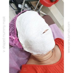 V Shape Mummy Mask