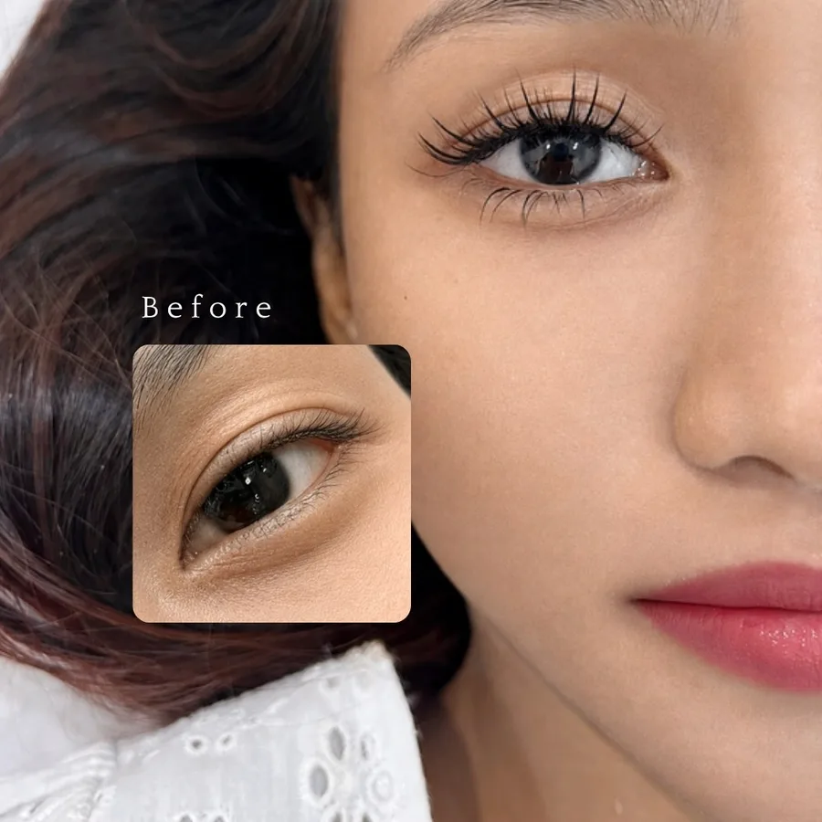 Hasil Eyelash Extension di VAN Sulam Alis